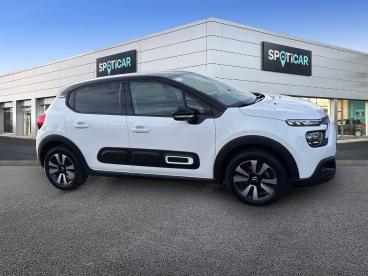 SPOTICAR Citroën C3 1.2 Puretech 83ch S&s Shine Occasion - Citadine Essence Blanc Banquise (o) - Reims - 1203799091_4