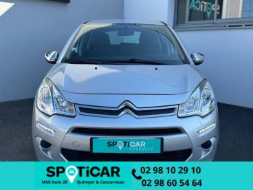 SPOTICAR Citroën C3 Puretech 68 Confort Occasion - Citadine Essence Gris Aluminium (m) - Quimper - 1203799494_3