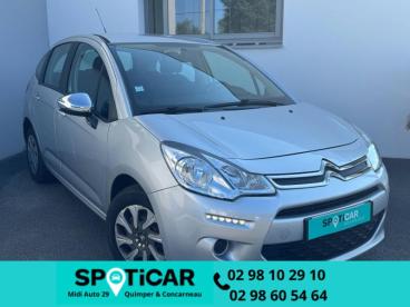 SPOTICAR Citroën C3 Puretech 68 Confort Occasion - Citadine Essence Gris Aluminium (m) - Quimper - 1203799494_4