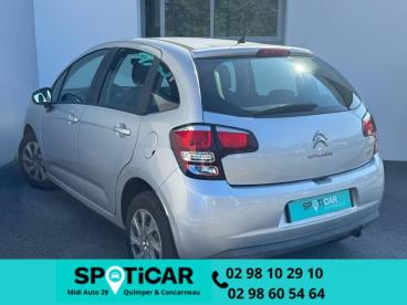SPOTICAR Citroën C3 Puretech 68 Confort Occasion - Citadine Essence Gris Aluminium (m) - Quimper - 1203799494_5