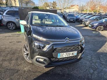 SPOTICAR Citroën C3 1.2 Puretech 110ch S&s Shine Pack  Eat6 Occasion - Citadine Essence Ktv Noir Perla Nera - Chambourcy - 1203799702_1