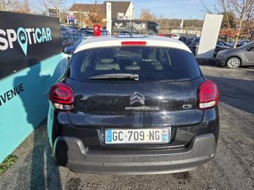 SPOTICAR Citroën C3 1.2 Puretech 110ch S&s Shine Pack  Eat6 Occasion - Citadine Essence Ktv Noir Perla Nera - Chambourcy - 1203799702_3
