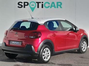 SPOTICAR Citroën C3 Bluehdi 100 Bvm Plus Occasion - Citadine Diesel Rouge - Montrond Les Bains - 1203800085_3