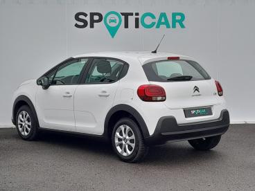 SPOTICAR Citroën C3 Bluehdi 100 S&s Bvm Feel Occasion - Citadine Diesel Blanc - Montrond Les Bains - 1203800086_3