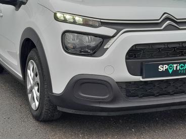 SPOTICAR Citroën C3 Bluehdi 100 S&s Bvm Feel Occasion - Citadine Diesel Blanc - Montrond Les Bains - 1203800086_4