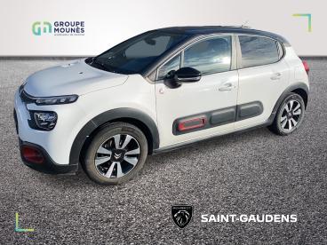 SPOTICAR Citroën C3 Bluehdi 100 S&s Bvm C-series Occasion - Citadine Diesel Blanc - Estancarbon - 1203800121_1
