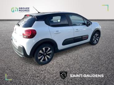 SPOTICAR Citroën C3 Bluehdi 100 S&s Bvm C-series Occasion - Citadine Diesel Blanc - Estancarbon - 1203800121_5