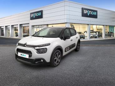 SPOTICAR Citroën C3 Puretech 83 S&s Bvm5 Shine Occasion - Citadine Essence Blanc - Ecully - 1203801960_1