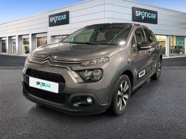 SPOTICAR Citroën C3 Puretech 110 S&s Bvm6 Shine Occasion - Citadine Essence Gris - Besancon - 1203803255_1