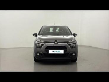 SPOTICAR Citroën C3 1.2 Puretech 83ch S&s Plus Occasion - Citadine Essence Gris Platinium (m) - Chambray Les Tours - 1203805315_2