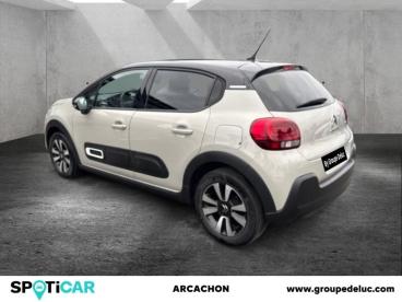 SPOTICAR Citroën C3 1.2 Puretech 83ch S&s Shine Occasion - Citadine Essence Sable (n) - Noir Perla Nera - La Teste De Buch - 1203805733_3