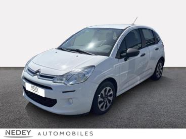 SPOTICAR Citroën C3 1.0 Vti Attraction Occasion - Citadine Essence Blanc Banquise - Belfort - 1203805742_1