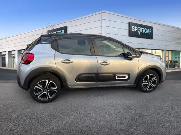 SPOTICAR Citroën C3 Bluehdi 100 S&s Bvm6 Feel Nav Occasion - Utilitaire Diesel Gris Acier Teinte Métallisée - Besancon - 1203806674_4