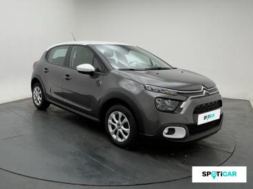 SPOTICAR Citroën C3 1.2 Puretech 83ch S&s You! Occasion - Citadine Essence Gris Platinium (m) - Blanc Opale - Oyonnax - 1203807604_3