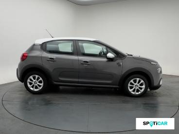 SPOTICAR Citroën C3 1.2 Puretech 83ch S&s You! Occasion - Citadine Essence Gris Platinium (m) - Blanc Opale - Oyonnax - 1203807604_4