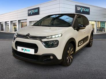SPOTICAR Citroën C3 1.2 Puretech 83ch S&s Shine Occasion - Citadine Essence Blanc Banquise (o) - Dizy - 1203810048_1