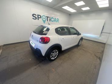 SPOTICAR Citroën C3 Bluehdi 100 S&s Bvm6 Feel Business Occasion - Citadine Diesel Blanc - Le Bouscat - 1203811337_4