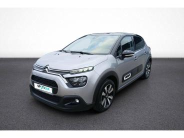 SPOTICAR Citroën C3 Puretech 83 S&s Bvm5 Shine Occasion - Citadine Essence Gris - Orange - 1203811490_1