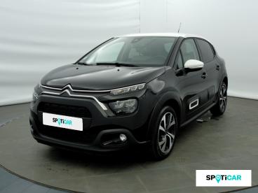 SPOTICAR Citroën C3 1.5 Bluehdi 100ch S&s Shine Pack E6.d Occasion - Citadine Diesel Noir Perla Nera (n) - Eybens - 1203812299_1