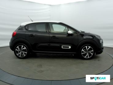 SPOTICAR Citroën C3 1.5 Bluehdi 100ch S&s Shine Pack E6.d Occasion - Citadine Diesel Noir Perla Nera (n) - Eybens - 1203812299_4