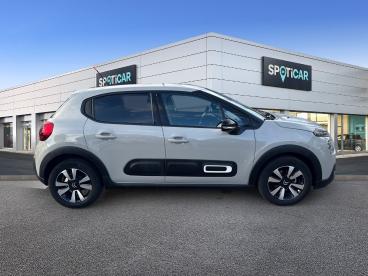 SPOTICAR Citroën C3 1.2 Puretech 83ch S&s Max Occasion - Citadine Essence Sable (n) - Eybens - 1203812301_4