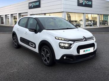 SPOTICAR Citroën C3 1.2 Puretech 83ch S&s Plus Occasion - Citadine Essence Blanc Banquise (o) - Metz - 1203814113_3