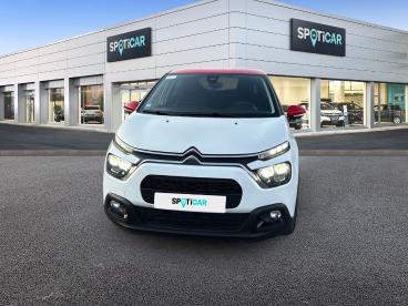 SPOTICAR Citroën C3 1.2 Puretech 83ch S&s Shine Occasion - Citadine Essence Blanc Banquise (o) - Reims - 1203815699_2