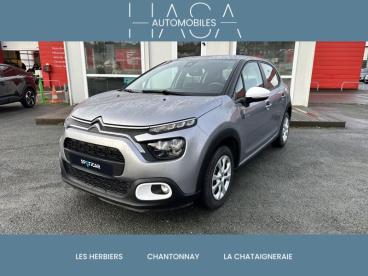 SPOTICAR Citroën C3 1.2 Puretech 83ch S&s You! Occasion - Citadine Essence Gris Acier (m) - Les Herbiers - 1203815737_1