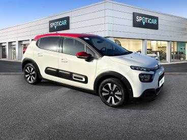 SPOTICAR Citroën C3 1.2 Puretech 83ch S&s Shine Occasion - Citadine Essence Blanc Banquise (o) - Reims - 1203815779_3