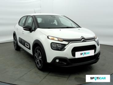 SPOTICAR Citroën C3 1.5 Bluehdi 100ch S&s Bvm 6 Feel Nav Occasion - Utilitaire Diesel Blanc Banquise - Eybens - 1203816223_3