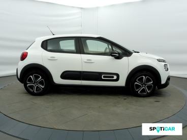 SPOTICAR Citroën C3 1.5 Bluehdi 100ch S&s Feel Pack E6.d Occasion - Citadine Diesel Blanc Banquise (o) - Eybens - 1203816226_4