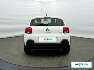 SPOTICAR Citroën C3 1.5 Bluehdi 100ch S&s Feel Pack E6.d Occasion - Citadine Diesel Blanc Banquise (o) - Eybens - 1203816226_5