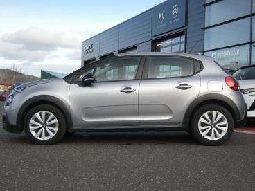 SPOTICAR Citroën C3 Puretech 83 Bvm Plus Occasion - Citadine Essence Gris Clair - Saint Germain Laprade - 1203816609_3
