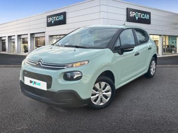 SPOTICAR Citroën C3 Puretech 82 Live Occasion - Citadine Essence Vert - Vire - 1203817266_1