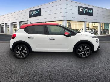 SPOTICAR Citroën C3 1.2 Puretech 83ch S&s Shine Occasion - Citadine Essence Blanc Banquise - Sarlat La Caneda - 1203817550_4