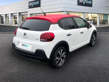 SPOTICAR Citroën C3 1.2 Puretech 83ch S&s Shine Occasion - Citadine Essence Blanc Banquise - Sarlat La Caneda - 1203817552_2
