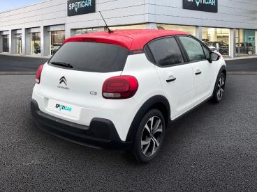 SPOTICAR Citroën C3 1.2 Puretech 83ch S&s Shine Occasion - Citadine Essence Blanc Banquise - Sarlat La Caneda - 1203817557_2