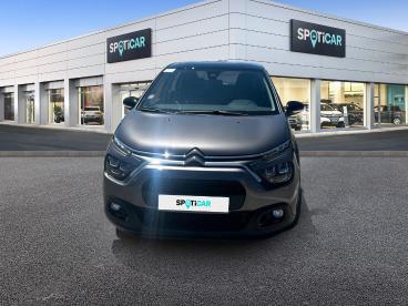 SPOTICAR Citroën C3 1.2 Puretech 110ch S&s Shine 124g Occasion - Citadine Essence Gris Platinium (m) - Reims - 1203821075_2