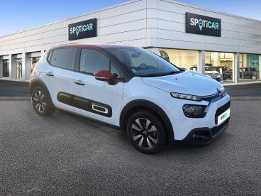 SPOTICAR Citroën C3 1.2 Puretech 110ch S&s Shine Eat6 Occasion - Citadine Essence Blanc Banquise (o) - Reims - 1203821098_3