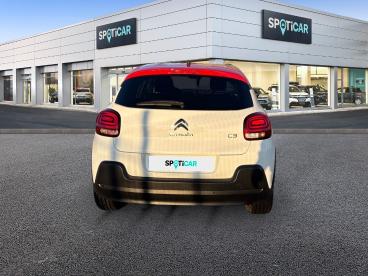 SPOTICAR Citroën C3 1.2 Puretech 110ch S&s Shine Eat6 Occasion - Citadine Essence Blanc Banquise (o) - Reims - 1203821098_5