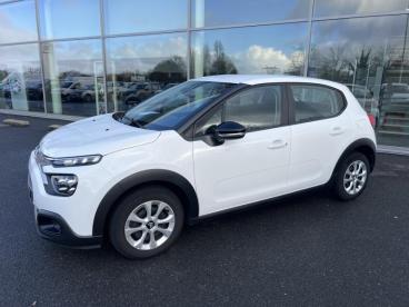 SPOTICAR Citroën C3 1.5 Bluehdi 100ch S&s Feel E6.d Occasion - Citadine Diesel Blanc Banquise (o) - Redon - 1203826740_1