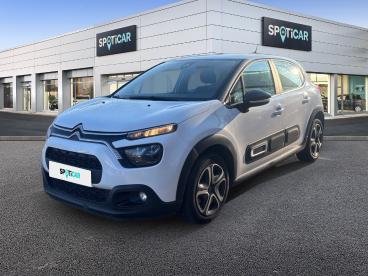 SPOTICAR Citroën C3 Societe Bluehdi 100 S&s Bvm Feel Nav Occasion - Utilitaire Diesel Blanc - Avranches - 1203830025_1