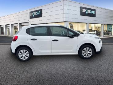 SPOTICAR Citroën C3 Puretech 82ch Live S&s E6.d Occasion - Citadine Essence Blanc Banquise - Guingamp - 1203831378_4