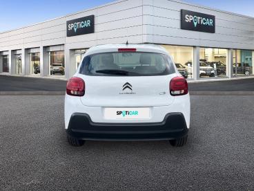 SPOTICAR Citroën C3 Puretech 82ch Live S&s E6.d Occasion - Citadine Essence Blanc Banquise - Guingamp - 1203831378_5