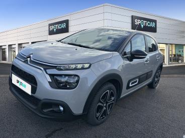 SPOTICAR Citroën C3 1.2 Puretech 83ch S&s Feel Pack Occasion - Citadine Essence Gris Platinium (m) - Autun - 1203832877_1