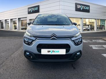 SPOTICAR Citroën C3 1.2 Puretech 83ch S&s Feel Pack Occasion - Citadine Essence Gris Platinium (m) - Autun - 1203832877_2