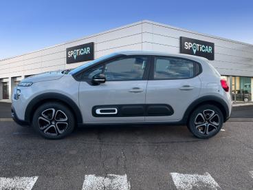 SPOTICAR Citroën C3 1.2 Puretech 83ch S&s Feel Pack Occasion - Citadine Essence Gris Platinium (m) - Autun - 1203832877_4