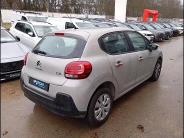SPOTICAR Citroën C3 1.2 Puretech 83ch S&s Live 120g Occasion - Citadine Essence Sable (n) - Vert Saint Denis - 1203837567_2