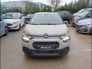 SPOTICAR Citroën C3 1.2 Puretech 83ch S&s Live 120g Occasion - Citadine Essence Sable (n) - Vert Saint Denis - 1203837567_5