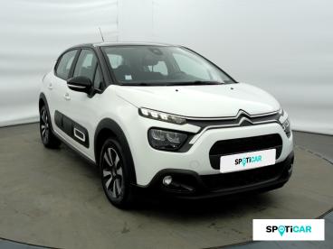 SPOTICAR Citroën C3 1.5 Bluehdi 100ch S&s Shine Business E6.d Occasion - Citadine Diesel Blanc Banquise (o) - Chambery - 1203839240_3